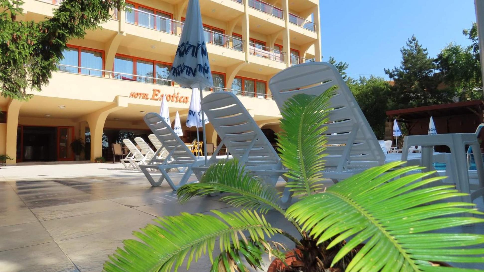 Hotel Exotica Goudstrand Buitenkant foto